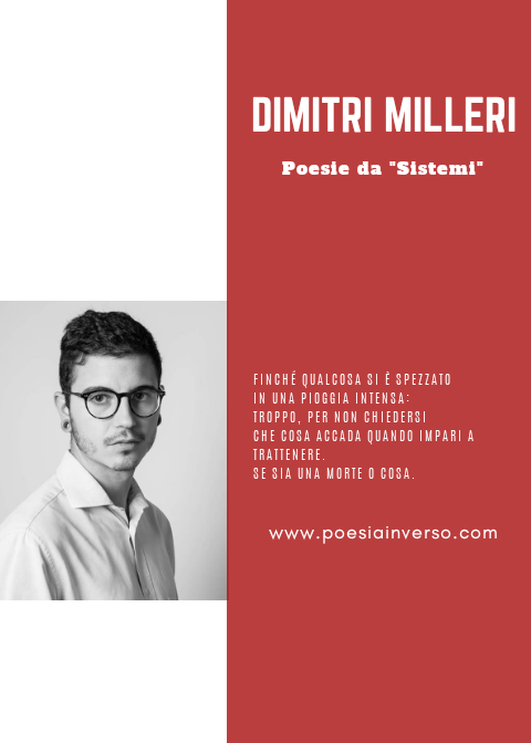 Dimitri Milleri – Poesie da “Sistemi”