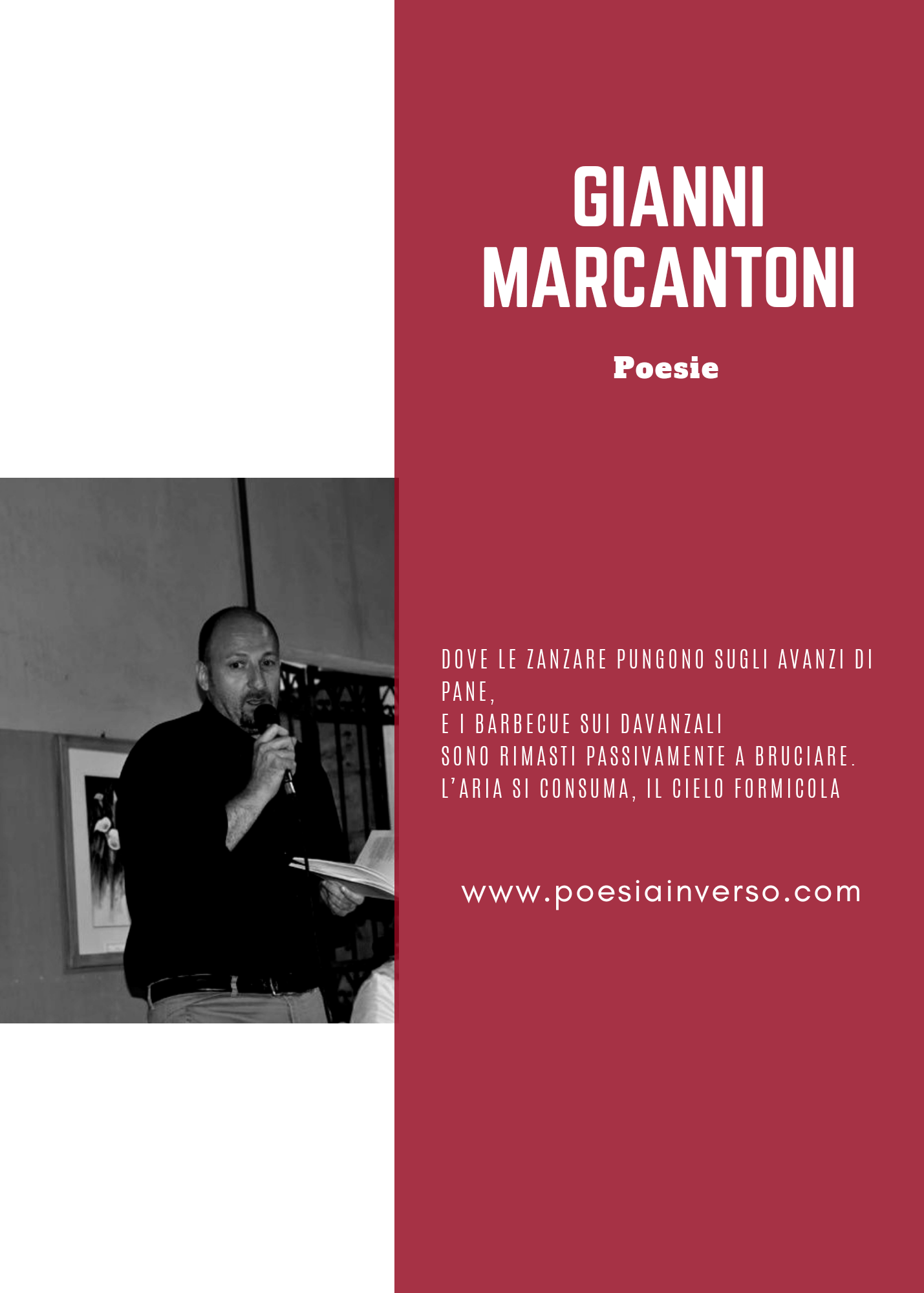 Gianni Marcantoni – Poesie