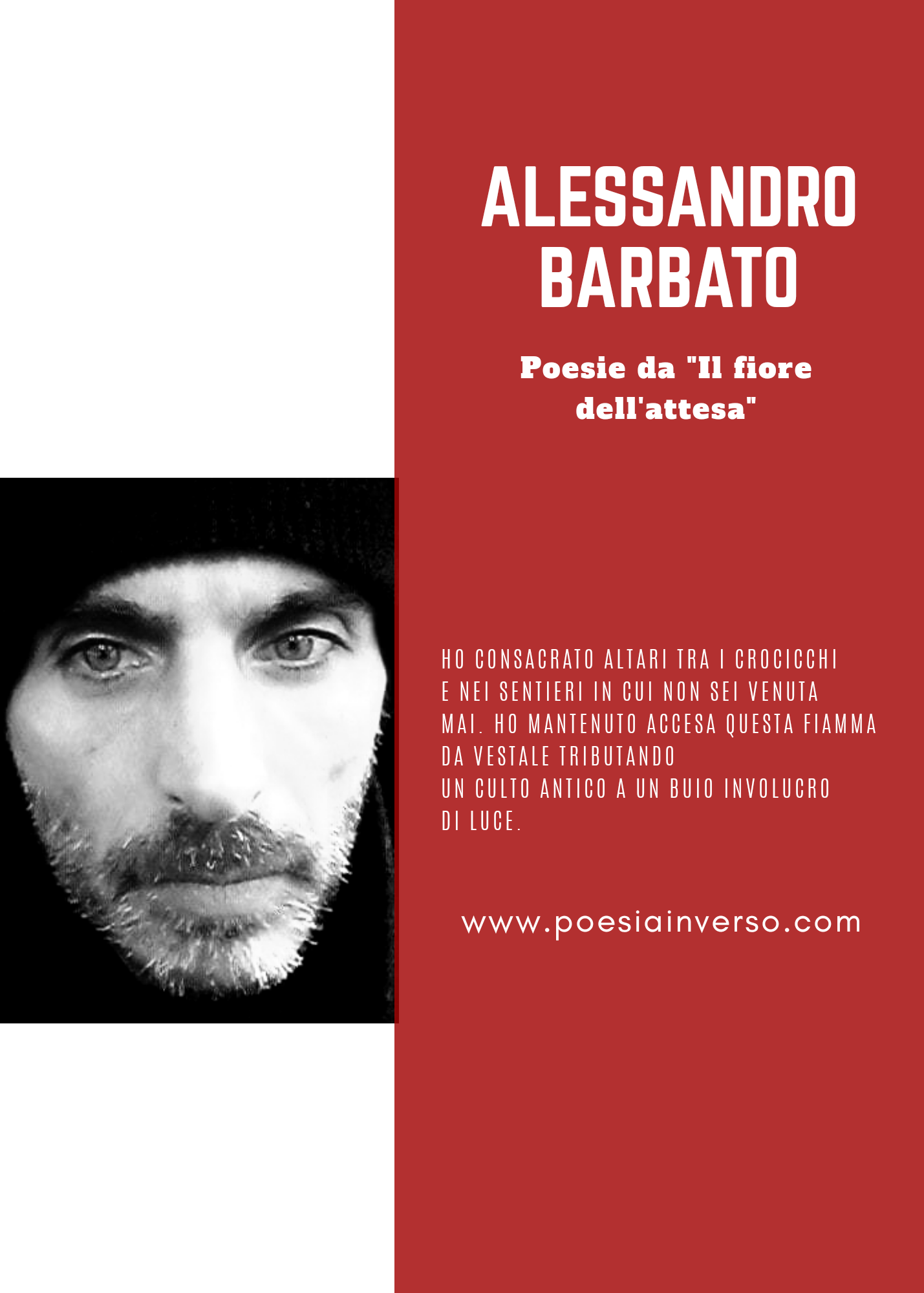 Alessandro Barbato – Poesie da “Il fiore dell’attesa”