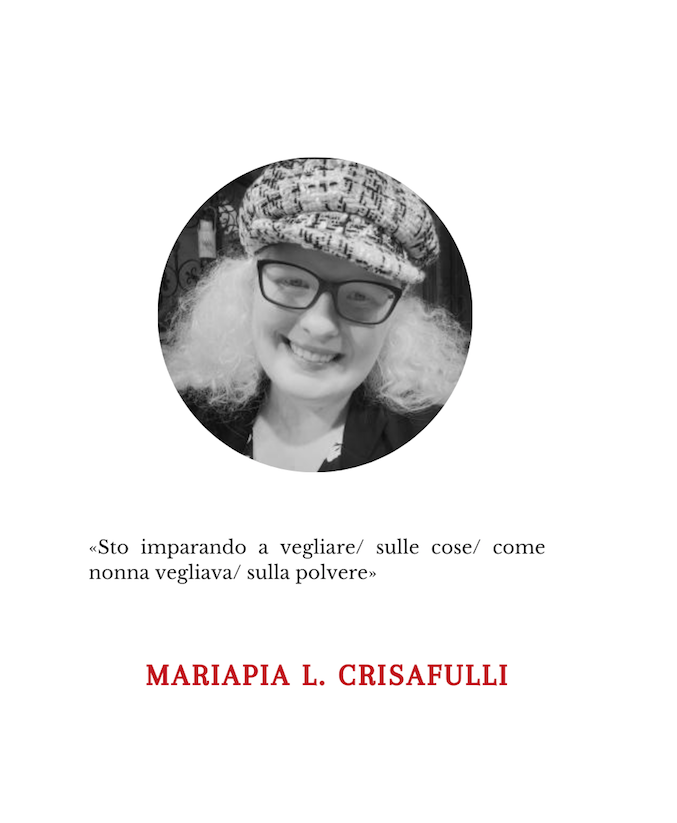 Mariapia L. Crisafulli | La vita là fuori￼