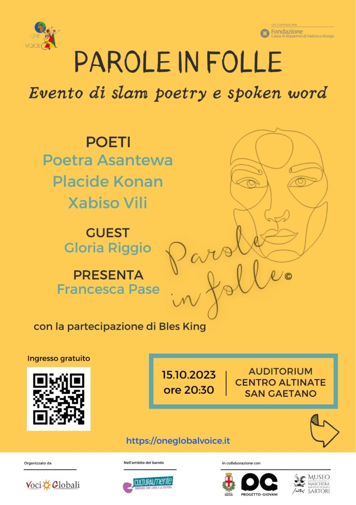Parole in folle | Spettacolo di slam poetry e spoken word